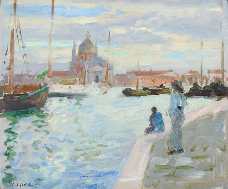 FRANCIS CAMPBELL BOILEAU CADELL R.S.A., R.S.W. (SCOTTISH 1883-1937) THE GIUDECCA AND REDENTORE, VENICE
